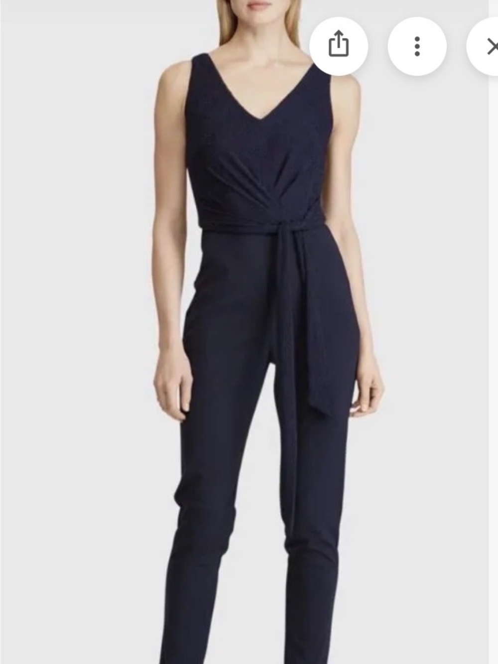 Navy blue Ralph Lauren jumpsuit NWT